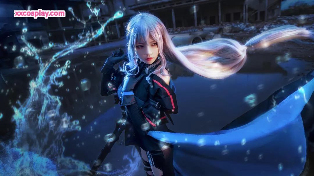 Sakurameow as Skadi from Arknights